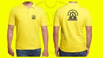 School Collar T-shirt (Yellow)