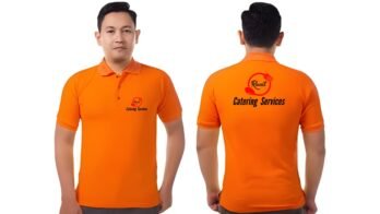 Hotel Collar T-shirt (Orange)